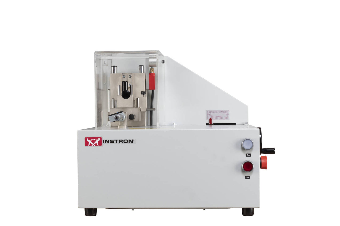 Manual notching test specimen die cutting service